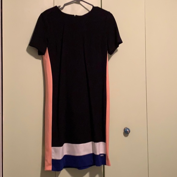 DKNY Colourblock Shift Dress - Picture 4 of 6